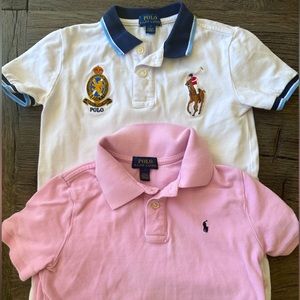 Ralph Lauren Boys 7 Polo Shirts